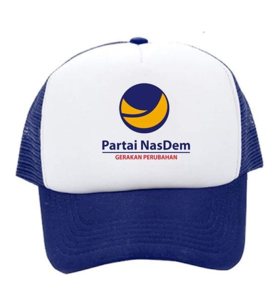 TOPI JARING BIRU NASDEM