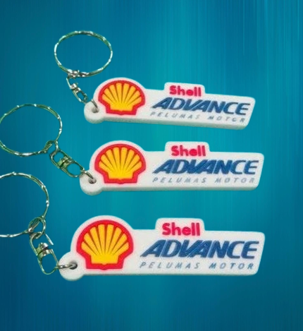 Gantungan Kunci Custom Shell