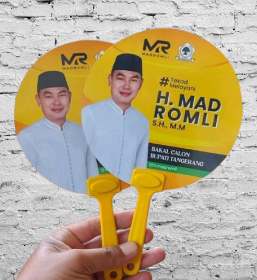Kipas PVC Calon Bupati Tangerang 